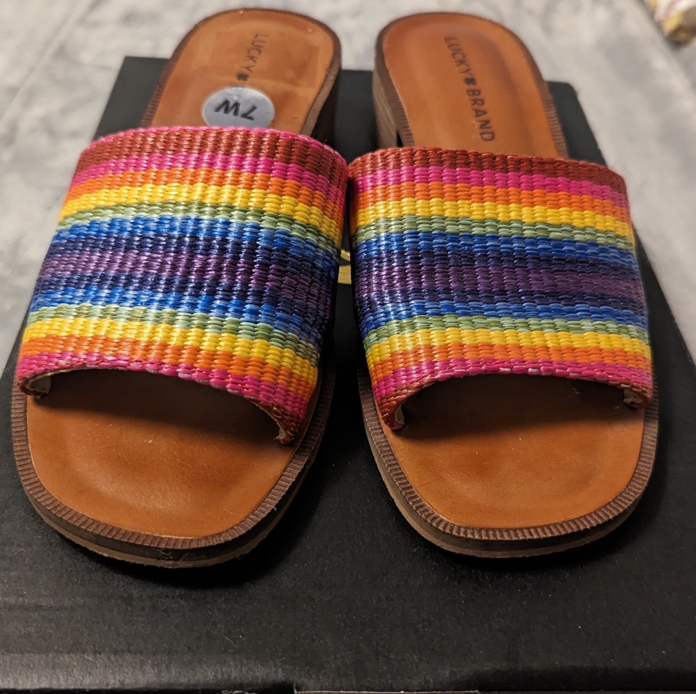 Lucky Brand Multicolor Sandals